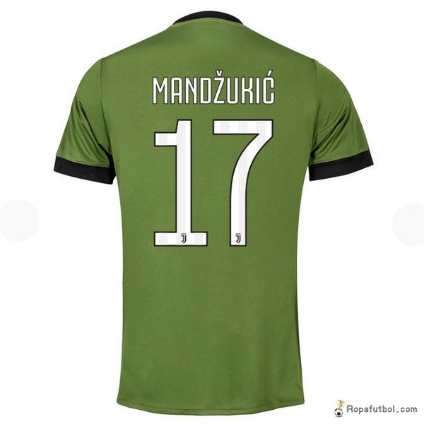 Camiseta Juventus Replica Tercera Ropa Mandzukic 2017/18